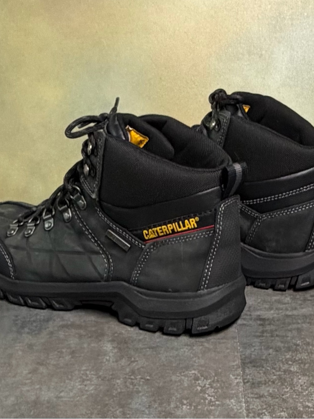 Caterpillar P74129 Men's Wide Threshold Waterproof Soft Toe Work Boots Size 10.5 - Picture 10 of 16
